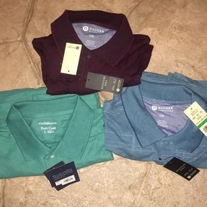 Three Men’s Collared Shirts / Polos